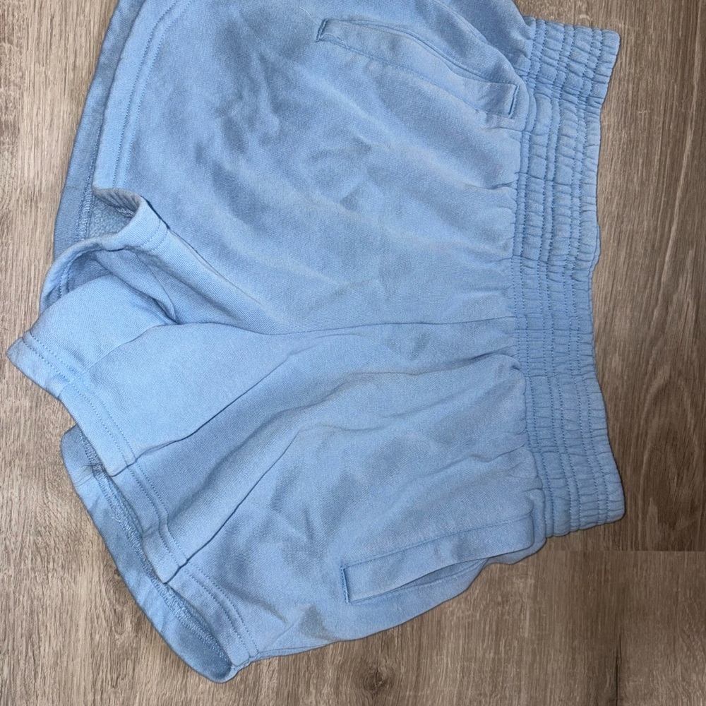 Yogalicious Light Blue Athletic Shorts